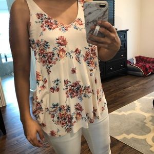 Floral short sleeve